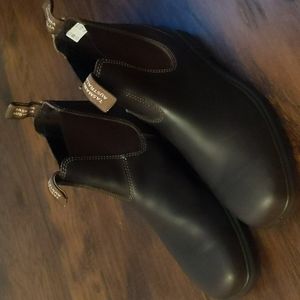 Blundstone #062 MEN'S DRESS CHELSEA BOOTS - STOUT BROWN Au Size 9